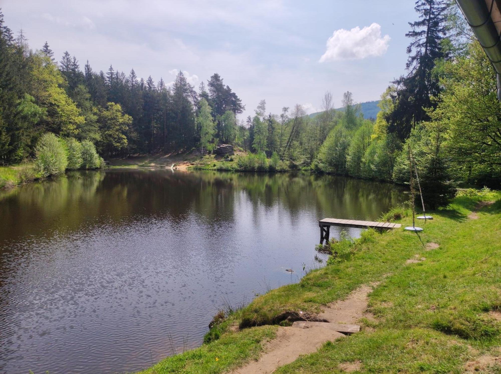 Lesni Chaty "Hogo Fogo" Kytlice Exteriör bild