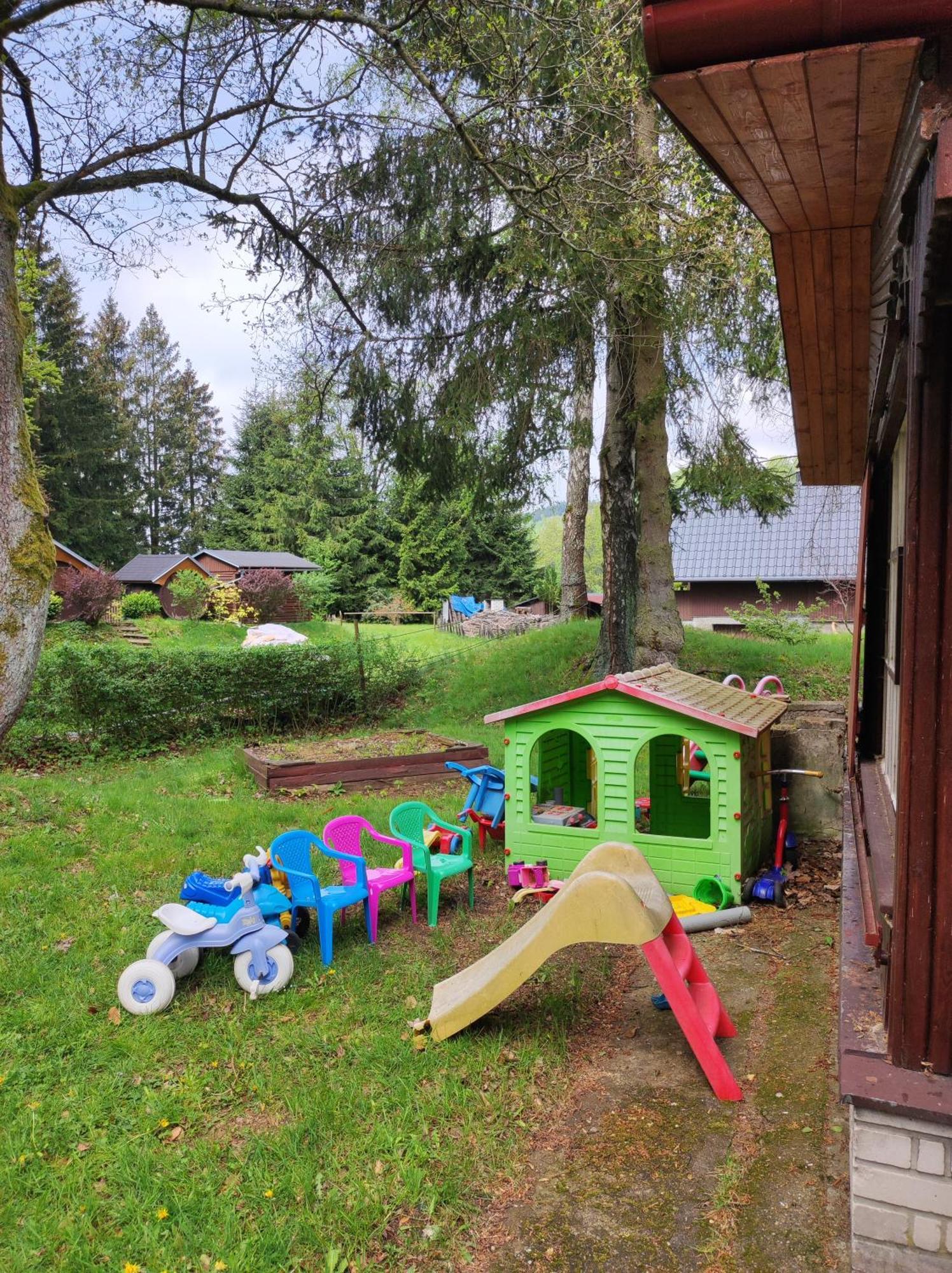 Lesni Chaty "Hogo Fogo" Kytlice Exteriör bild